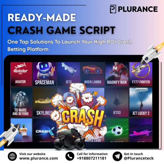 Launch Your Crash Game Empire with Plurance’s Ready-Made Script