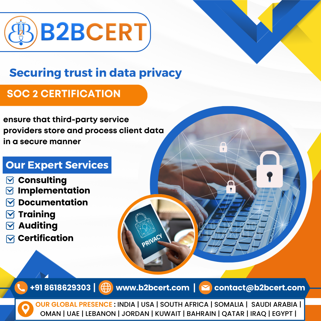Secure Your Business with SOC 2 Certification in Chennai – B2Bcert
