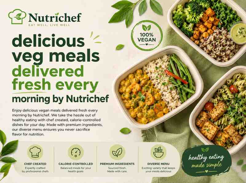 High-Protein Vegan Meals by Nutrichef
